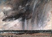 John Constable, Seascape Study with Rain Cloud